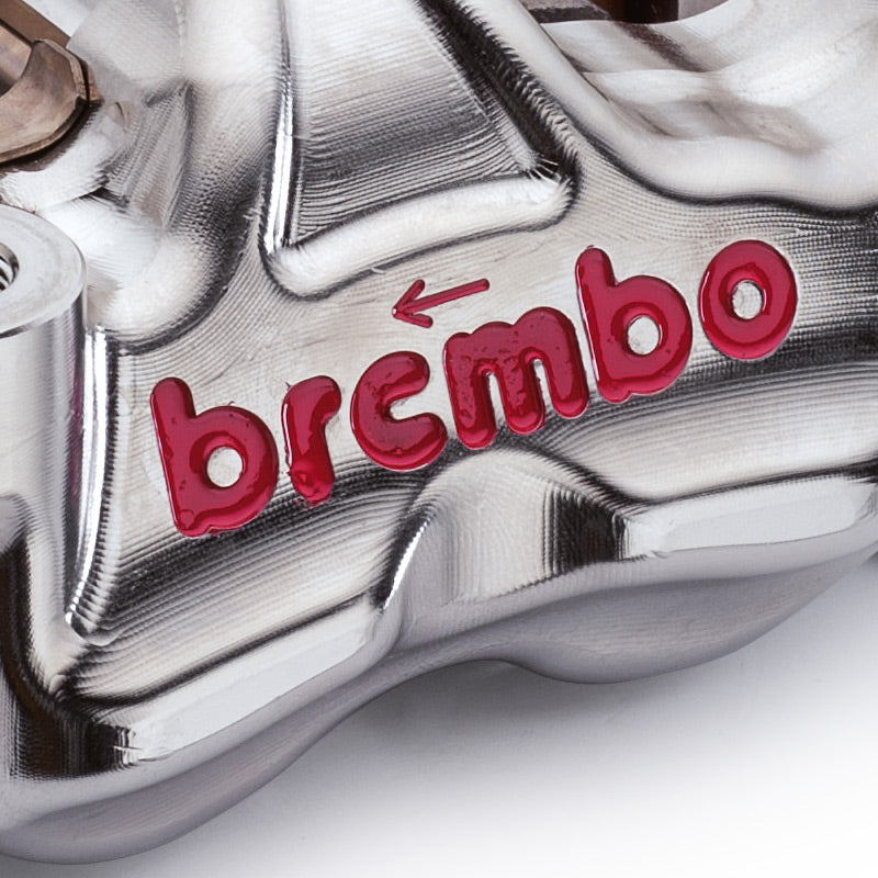 Brembo GP4-RX CNC P4 130mm Radial Billet Caliper Kit to suit Yamaha R1 2007-2014 (220B01130)