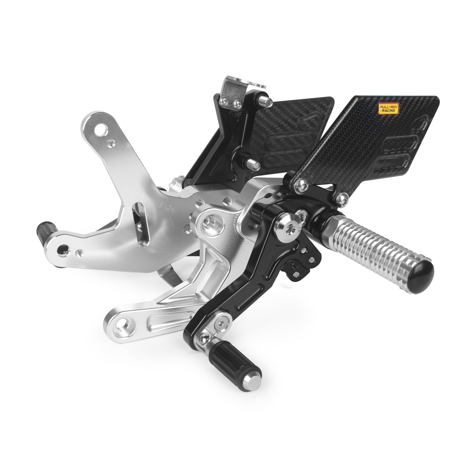 FULLREV For KAWASAKI NINJA400 Rearset Foot pegs Footrest (PRO Carbon Version)