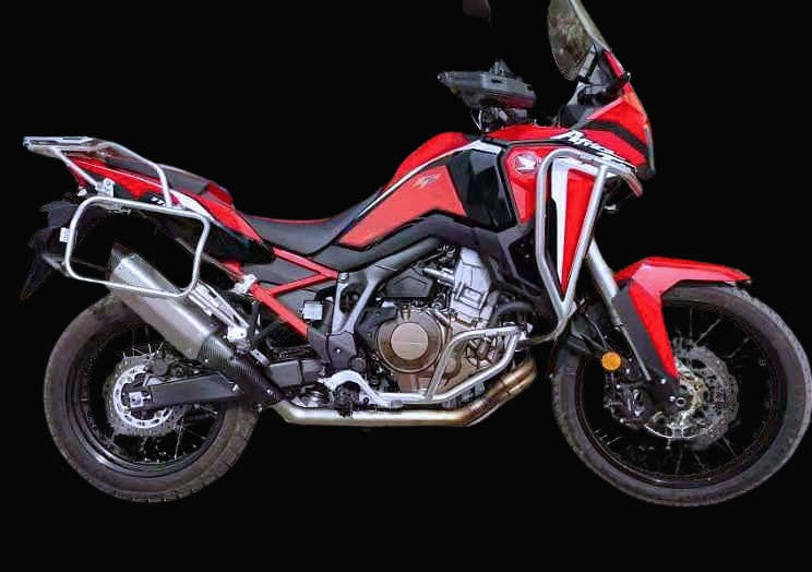 Honda Africa Twin CRF1100L Adventure Titanium Exhaust System