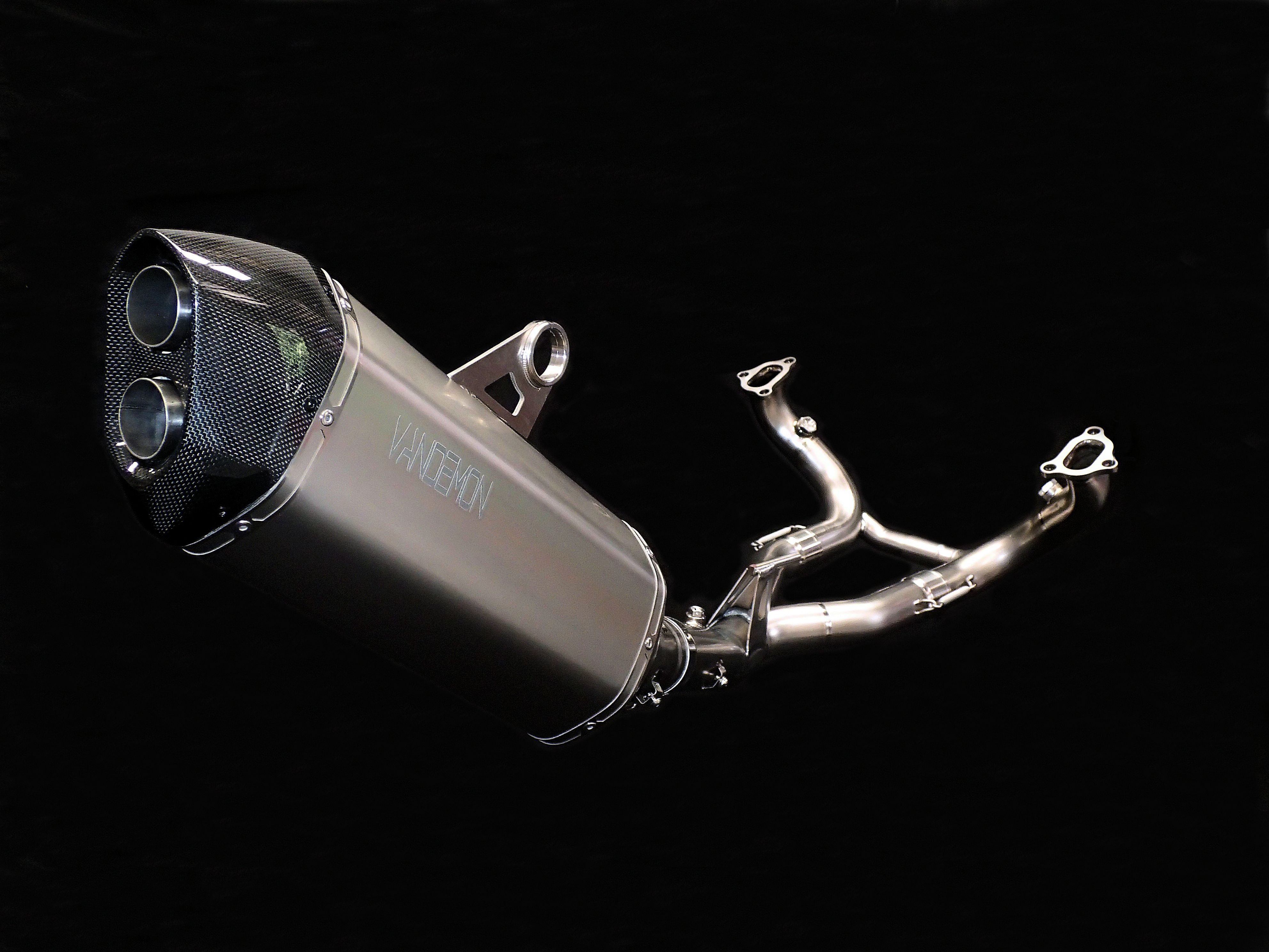 BMW R1250GS Adventure Vandemon Titanium Exhaust System No Valve 2019-23