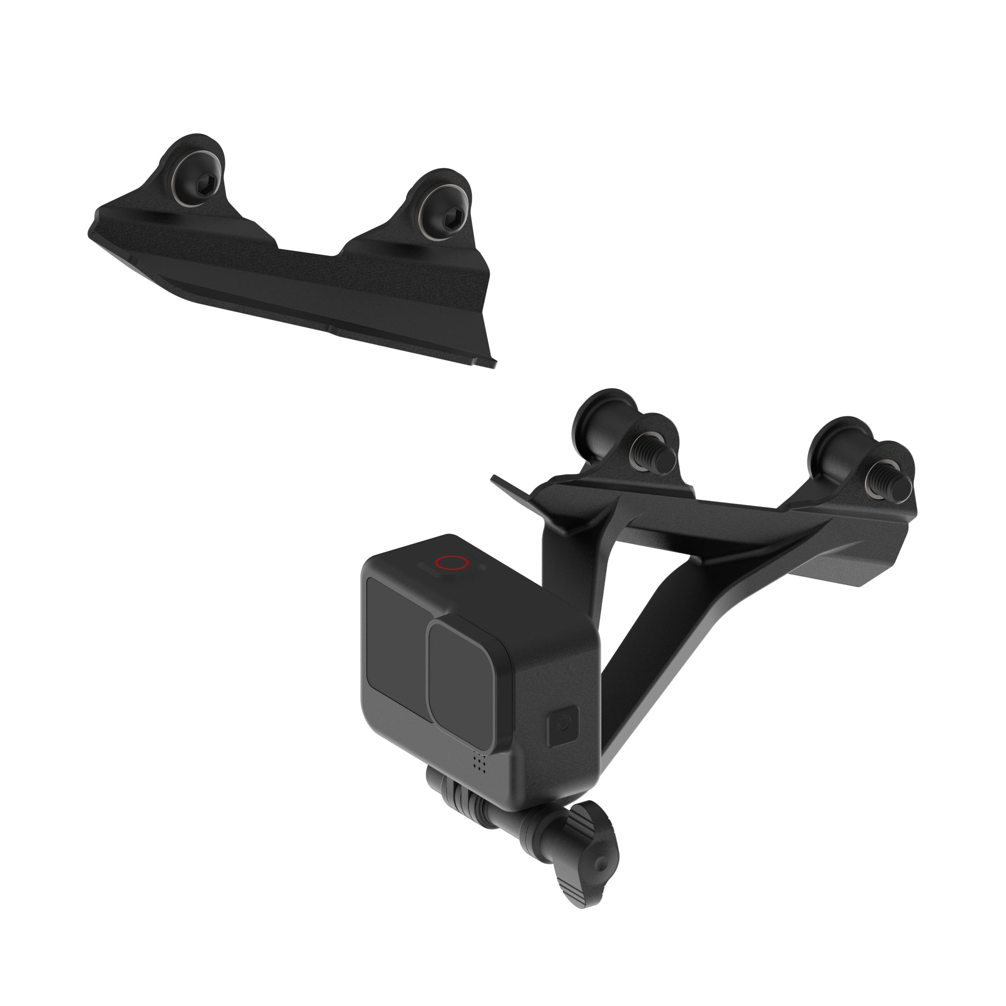 Evotech Footpeg Rear Facing Action Camera / Pillion Peg Cover Mount (Right-hand Side) - Triumph Street Triple 765 RS (2023+)