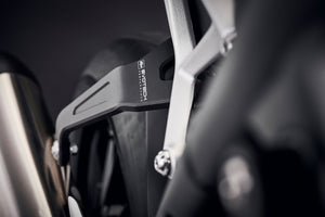 Evotech Triumph Speed Triple 1200 RS Black Exhaust Hanger (2021 - 2024)
