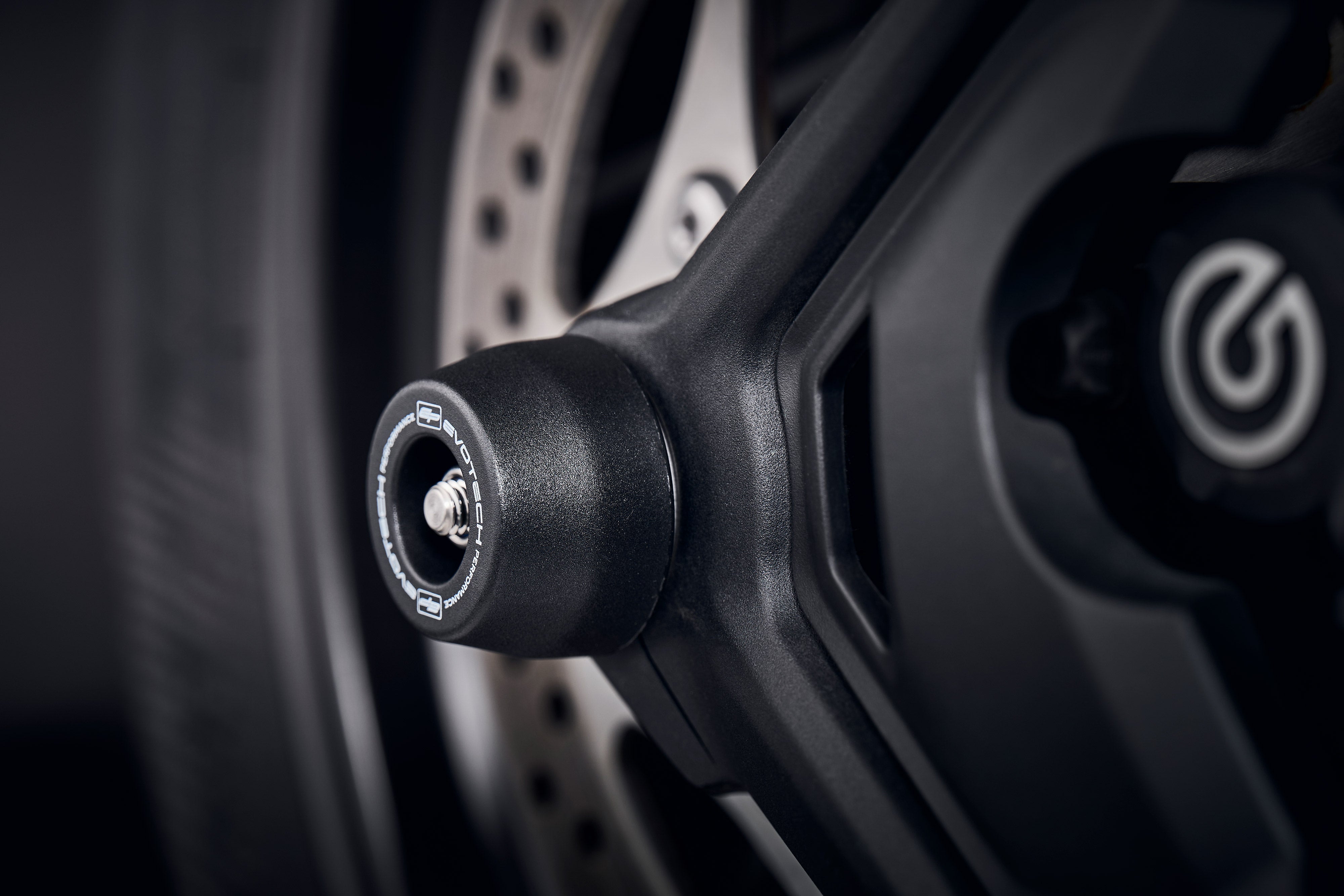 Evotech Rear Spindle Bobbins - Triumph Tiger 1200 GT (2022+)