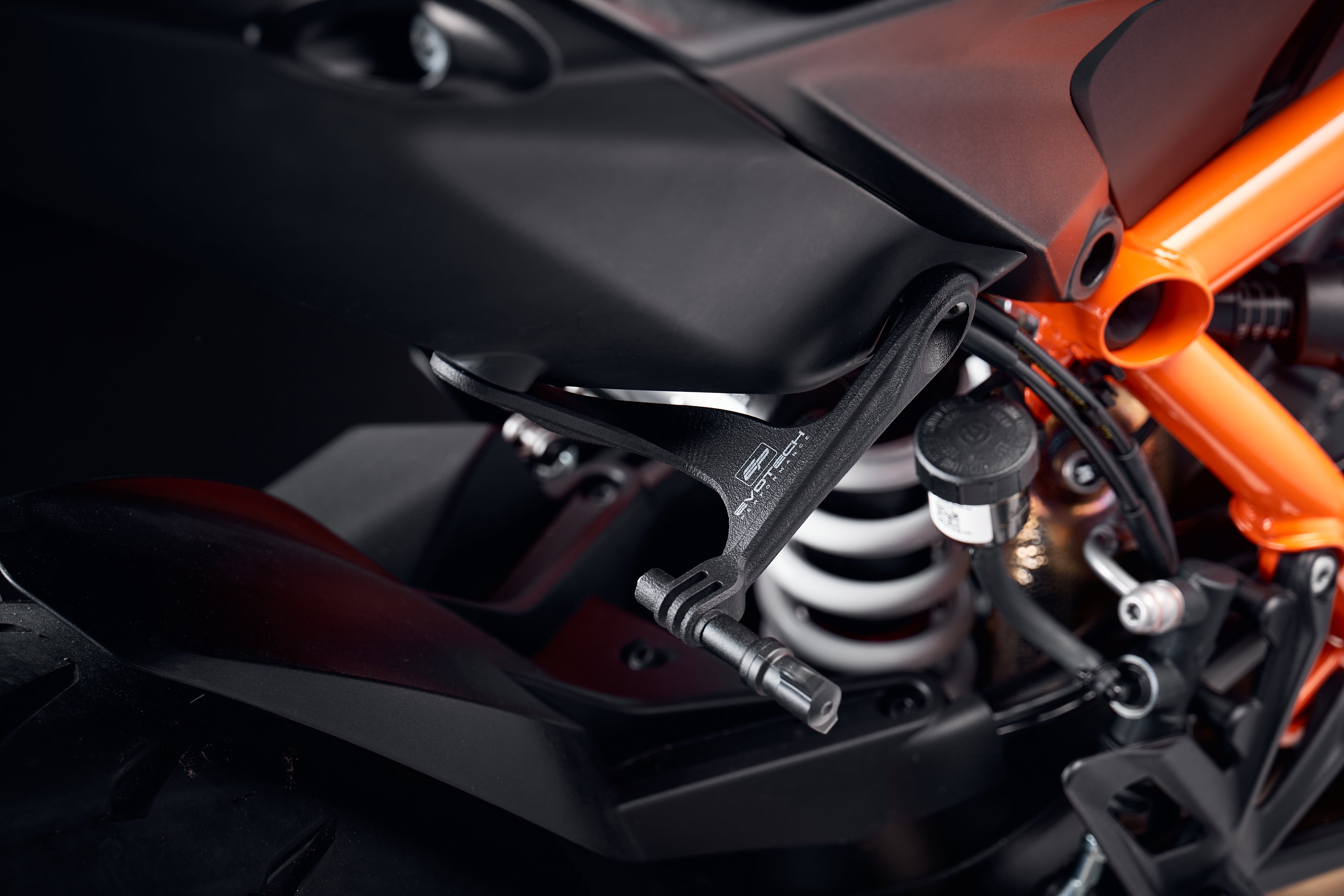 Evotech Footpeg Rear Facing Action Camera Mount - KTM 1390 Super Duke R Evo (2024+) (Right-hand Side)
