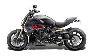 Evotech Ducati Diavel 1260 S Frame Crash Protection (2019 - 2022) (Black)