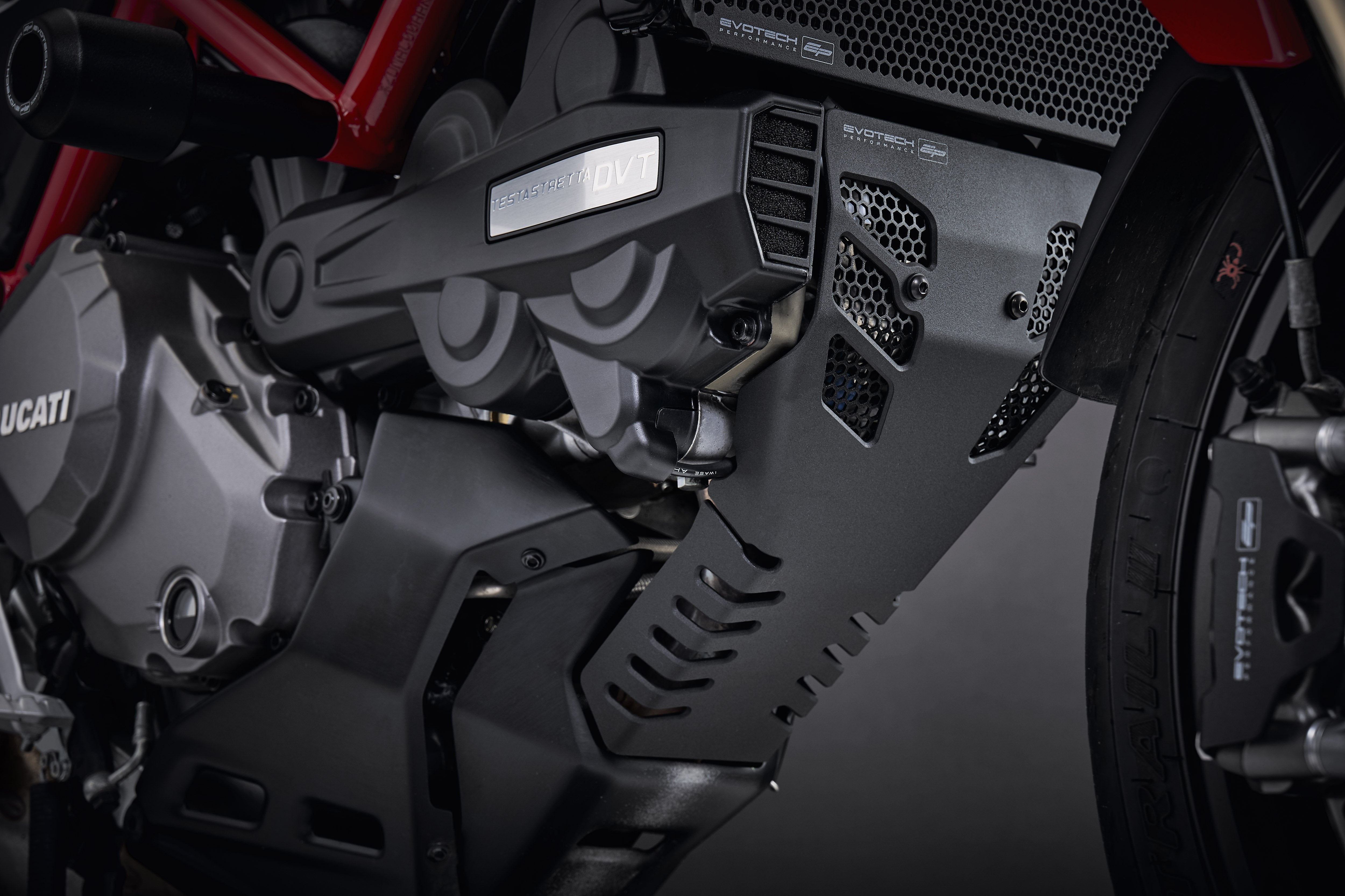 Evotech Ducati Multistrada V2 S Radiator + Oil Guard + Engine Guard Set (2022 - 2024)