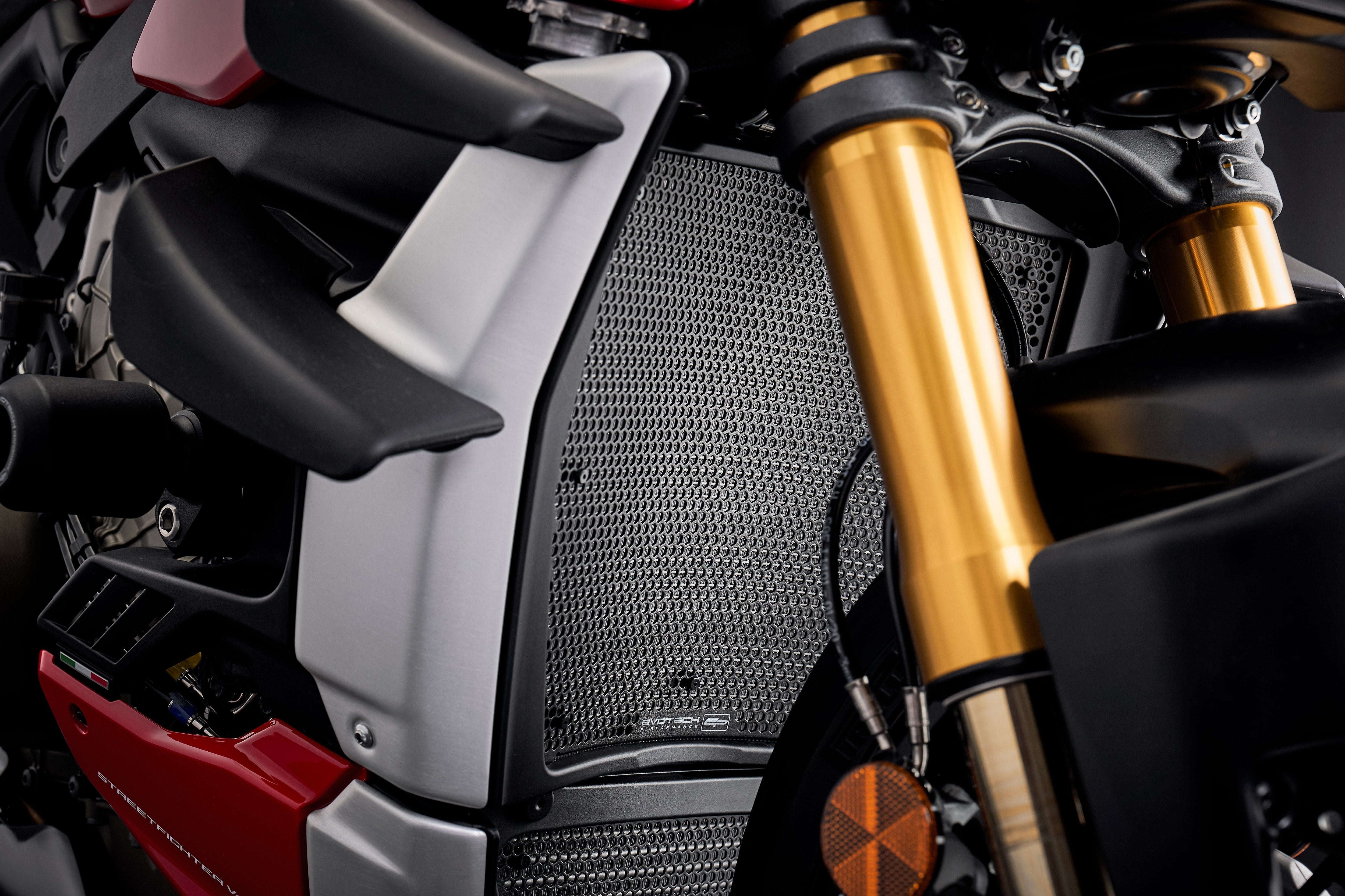 Evotech Ducati Streetfighter V4 Lamborghini Radiator Guard Set (2023 - 2024)