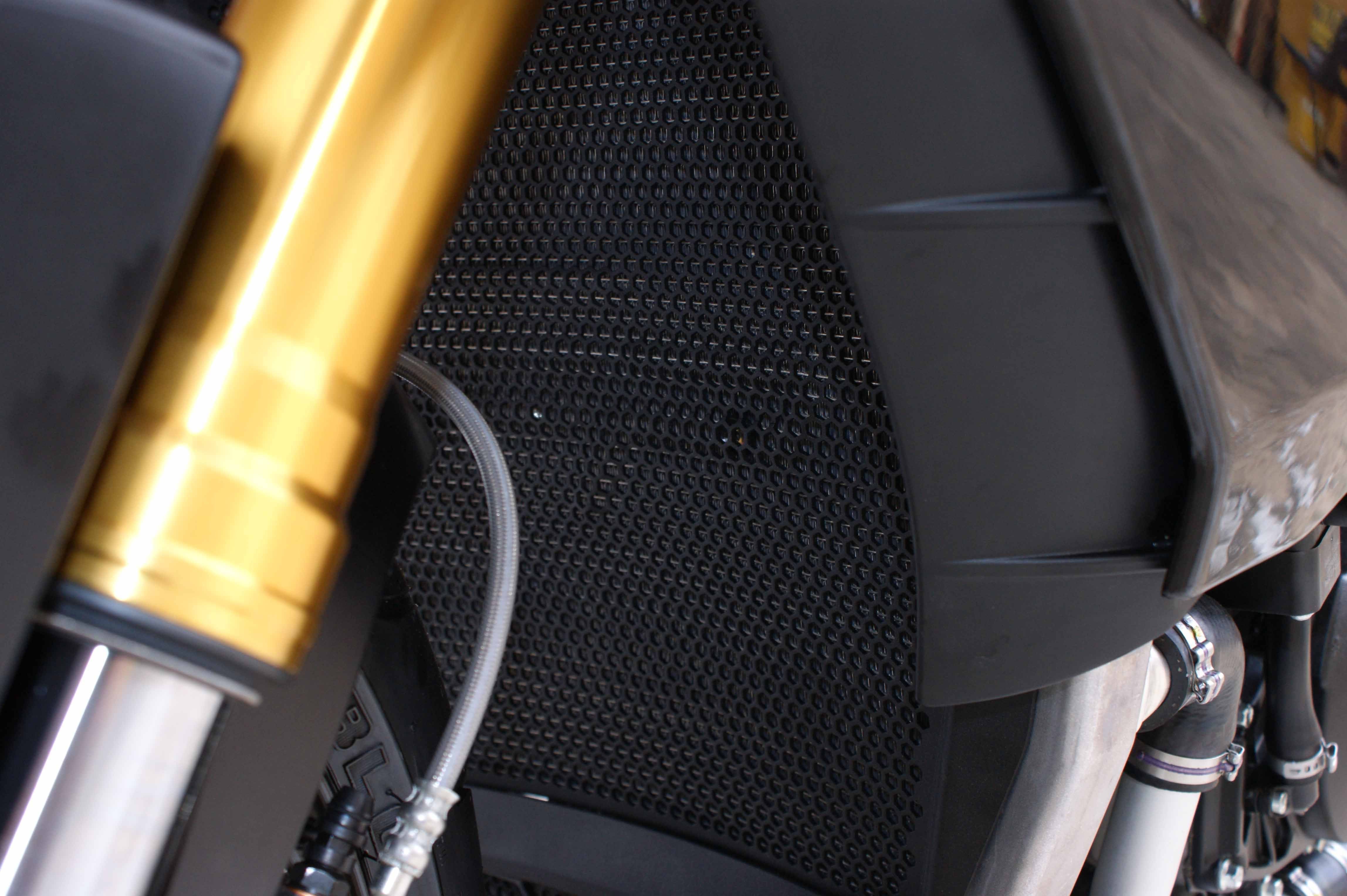 Evotech Radiator Guard - Aprilia Tuono V4 (2011-2014)