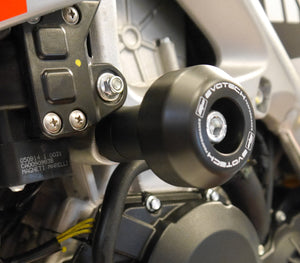 Evotech Crash Bobbins - Aprilia Tuono V4 (2011 - 2014)
