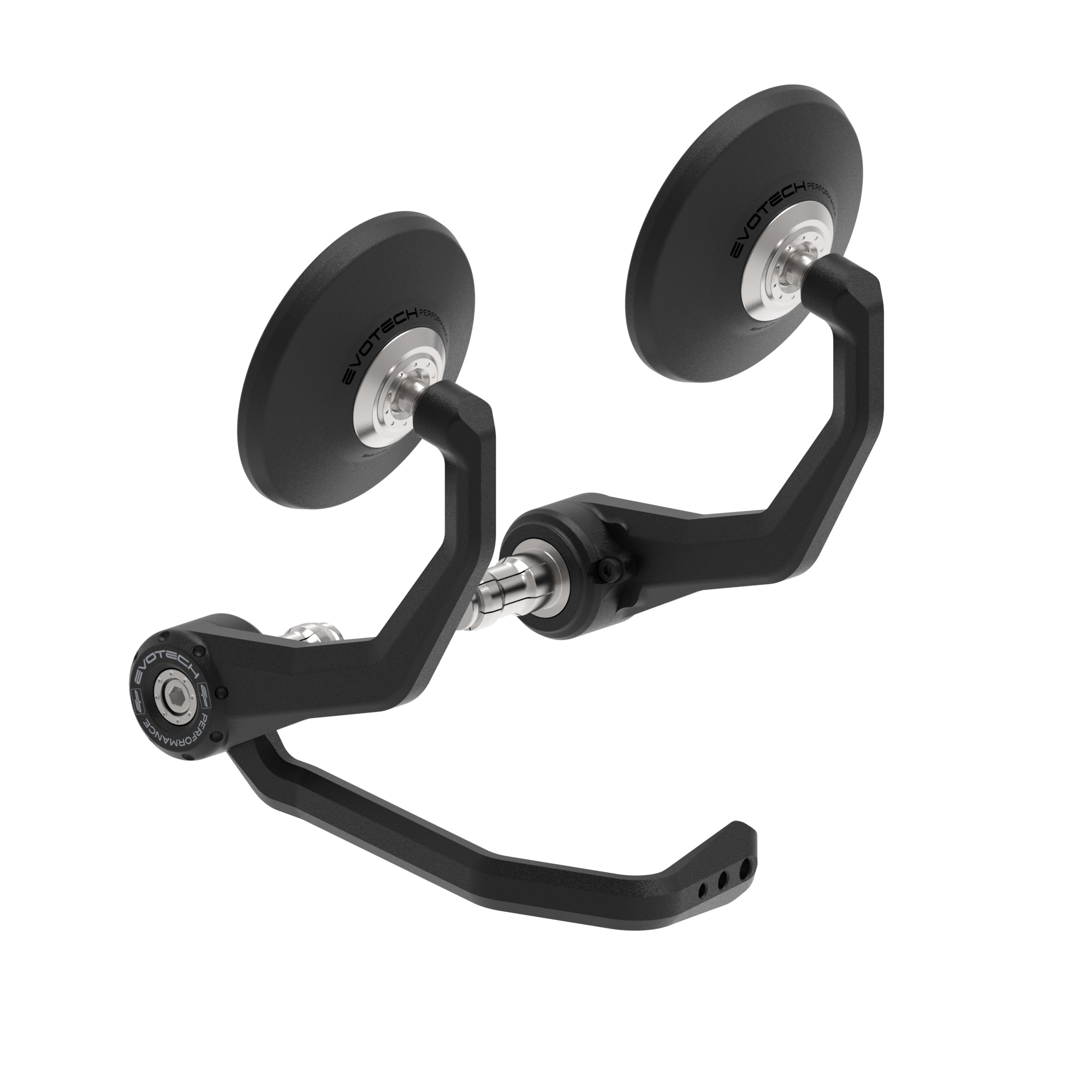 Evotech Bar End Mirrors / Brake Protector (Retro) - Ducati Scrambler Full Throttle (2023+)