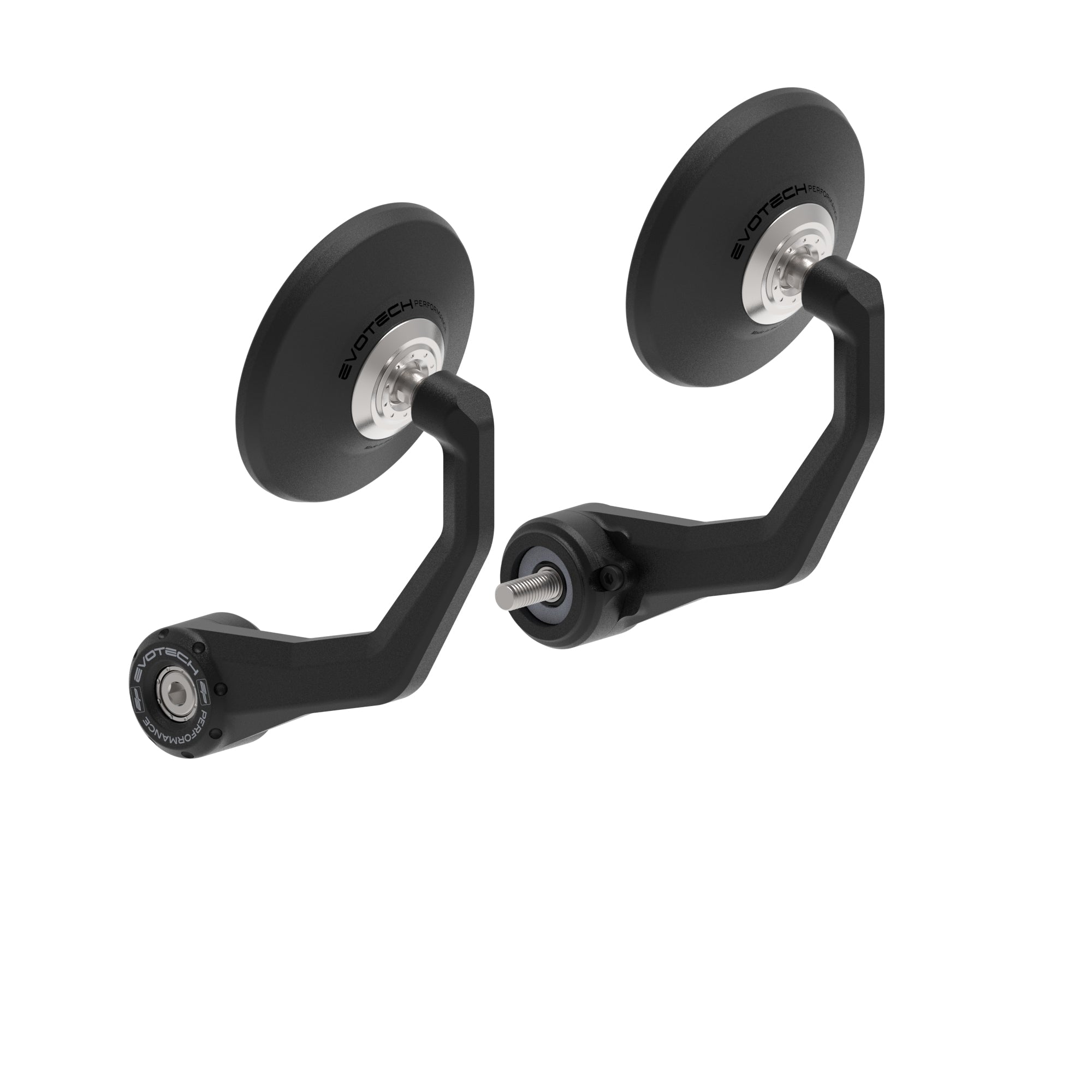 Evotech Bar End Mirrors (Retro) - Kawasaki Z H2 SE (2021+)