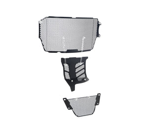 Evotech Ducati Monster 1200 Radiator Oil Cooler and Engine Guard set 2013 - 2016