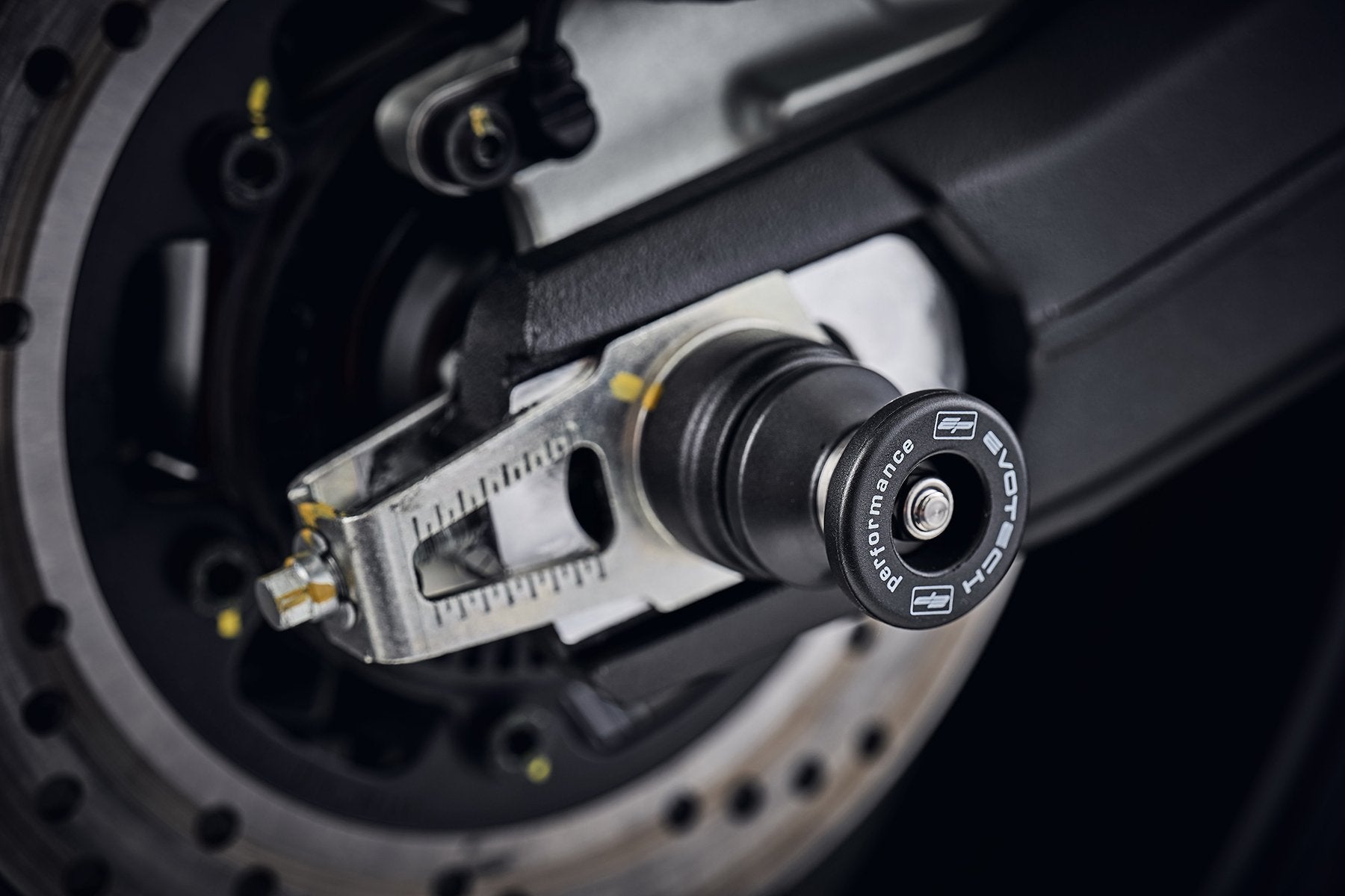Evotech Spindle Bobbins Paddock Kit - Ducati Scrambler 1100 (2018-2020)