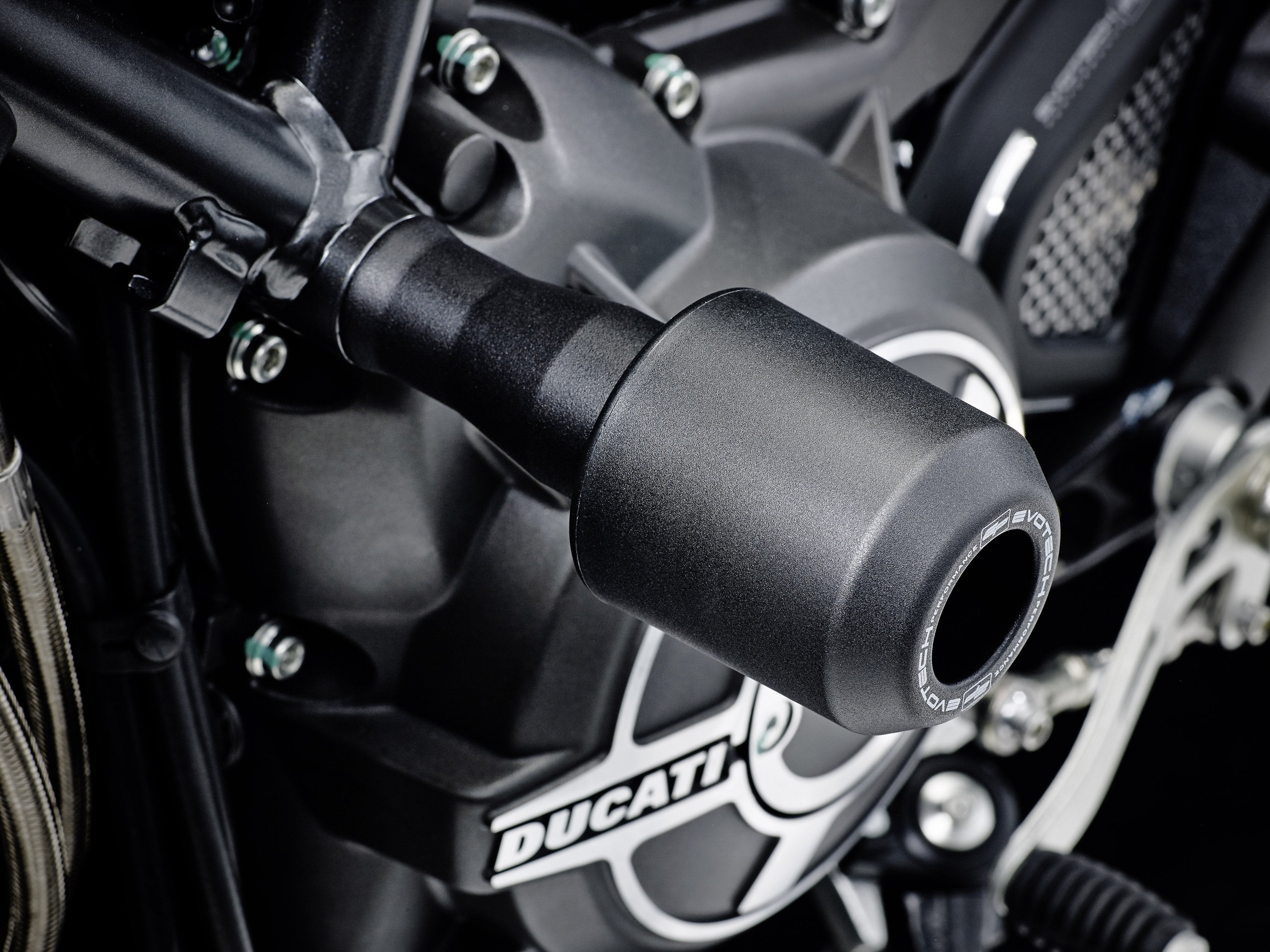 Evotech Crash Protection Bobbins - Ducati Scrambler Nightshift (2021-2022)