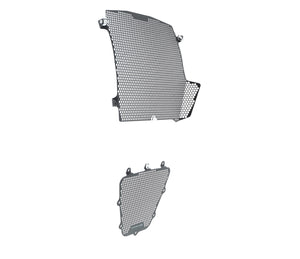 Evotech Ducati XDiavel Radiator and Oil Cooler Guard Set (2016 - 2021)