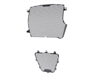 Evotech Ducati XDiavel Black Star Radiator and Oil Cooler Guard Set (2021 - 2022)
