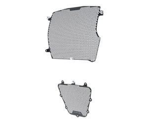 Evotech Ducati XDiavel Black Star Radiator and Oil Cooler Guard Set (2021 - 2022)