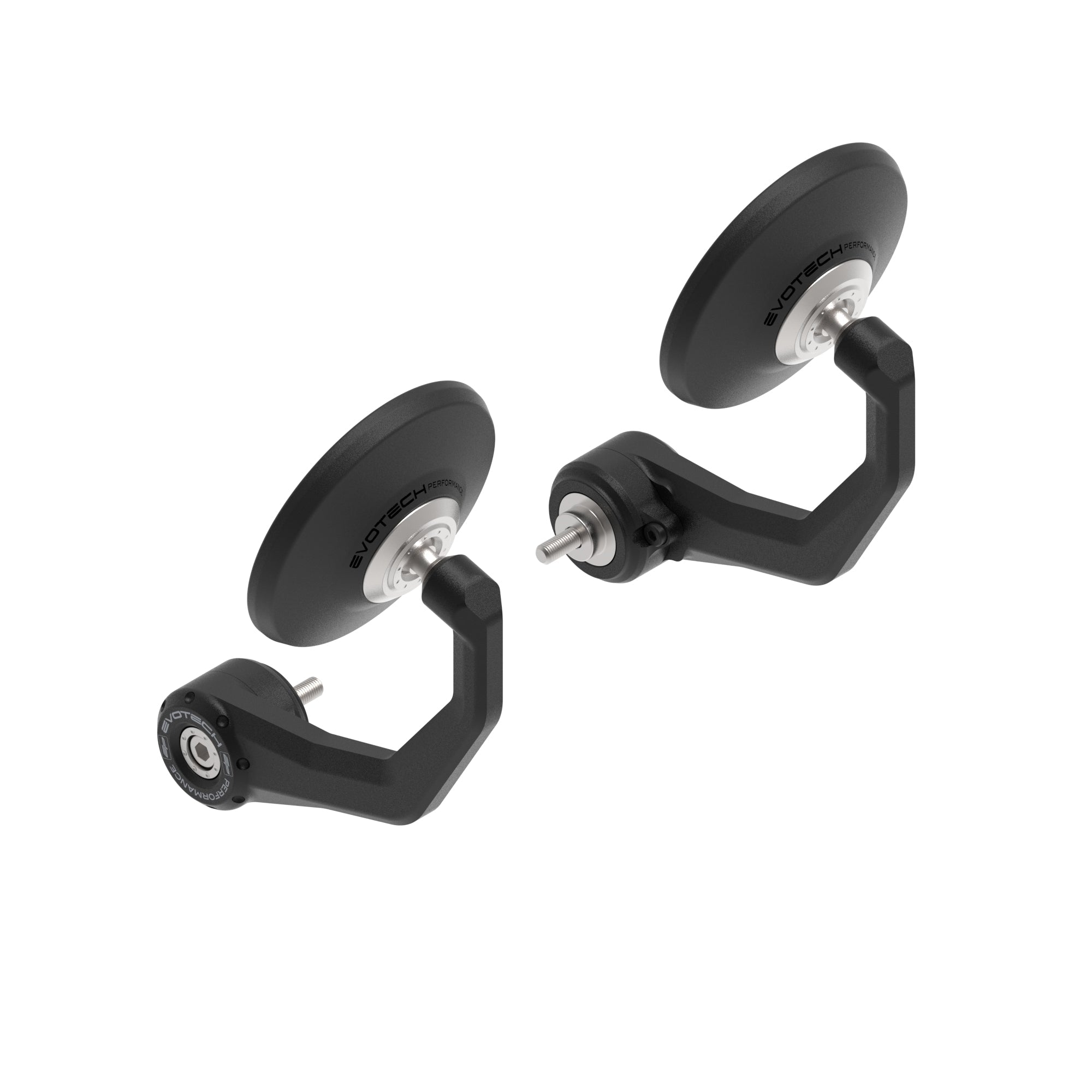 Evotech Bar End Mirrors (Retro) - Husqvarna Svartpilen 125 (2021+)