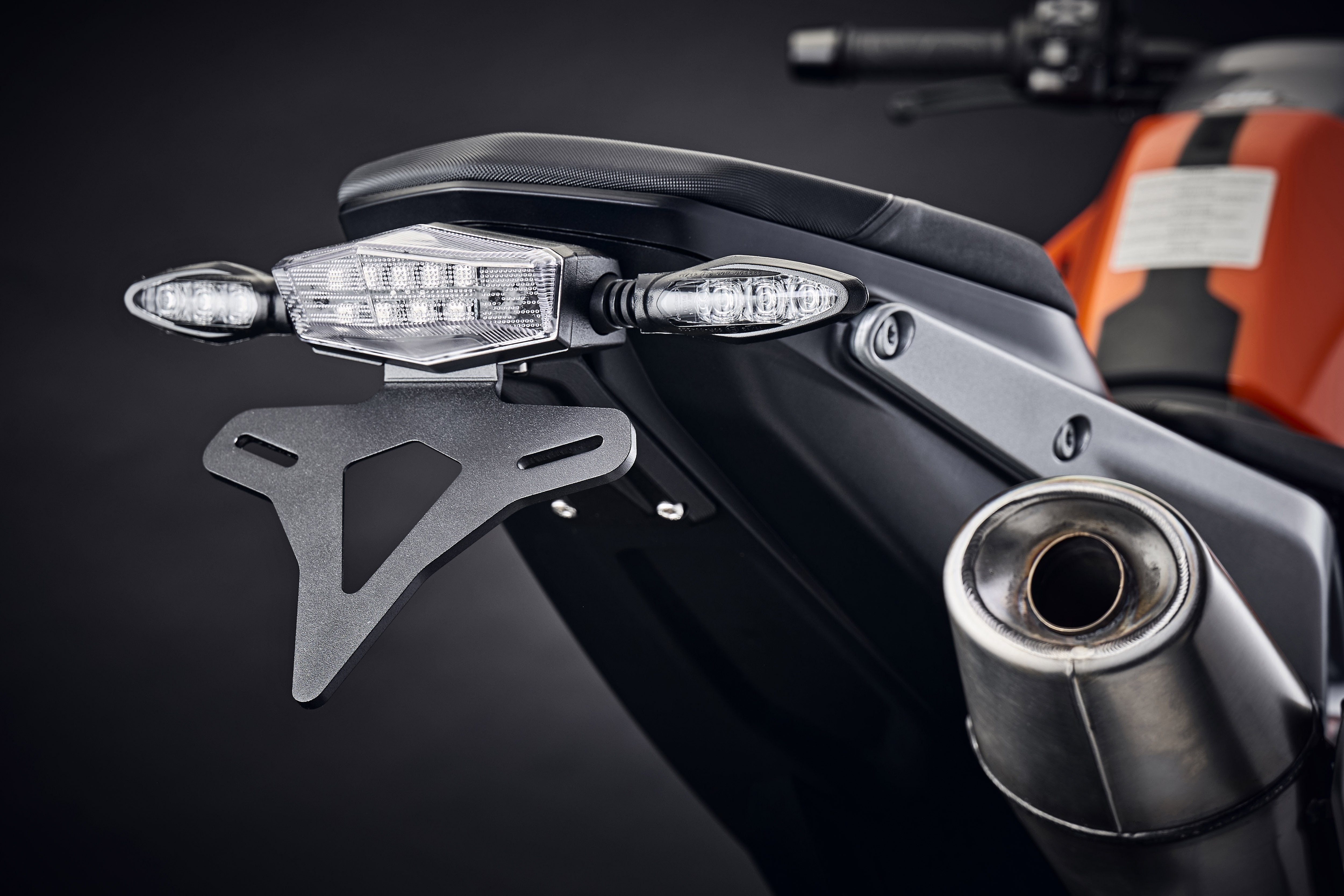 Evotech Tail Tidy (Clear Rear Light) - KTM 790 Duke (2023+)