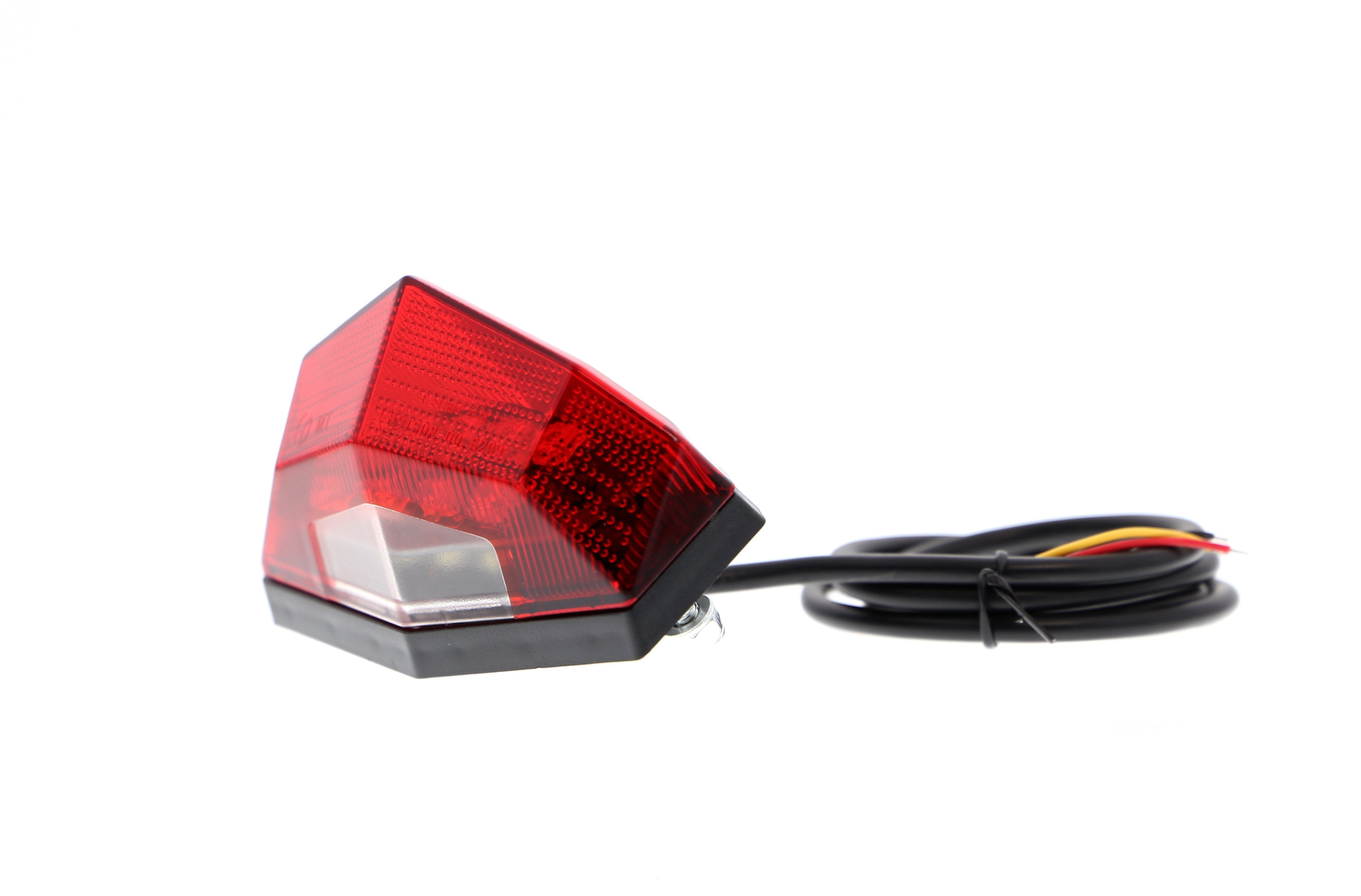 Evotech Combination Rear Light / Number Plate Light (Red)