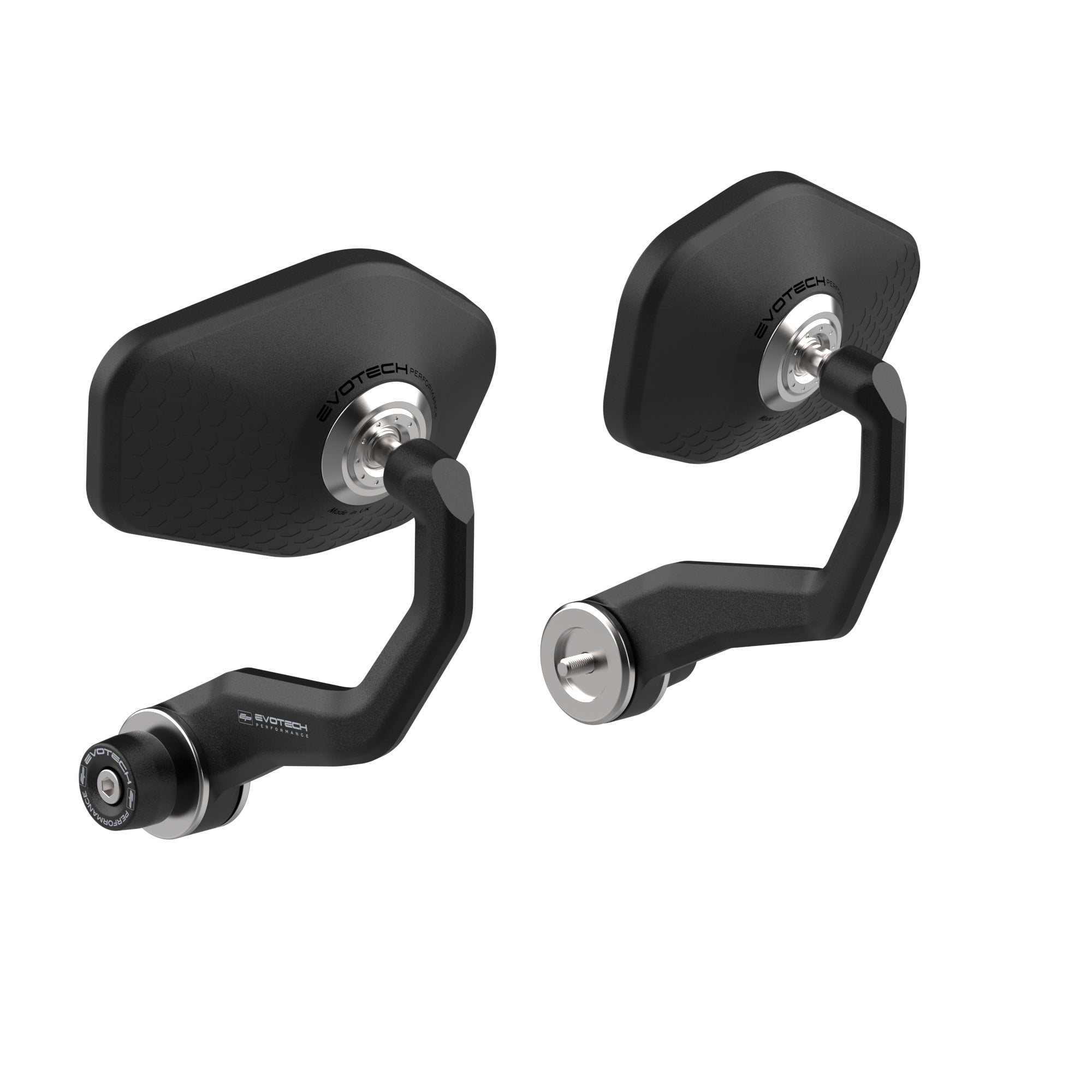 Evotech Handguard Bar End Mirrors (Sport) - Triumph Tiger 900 Rally Pro (2020 - 2023)