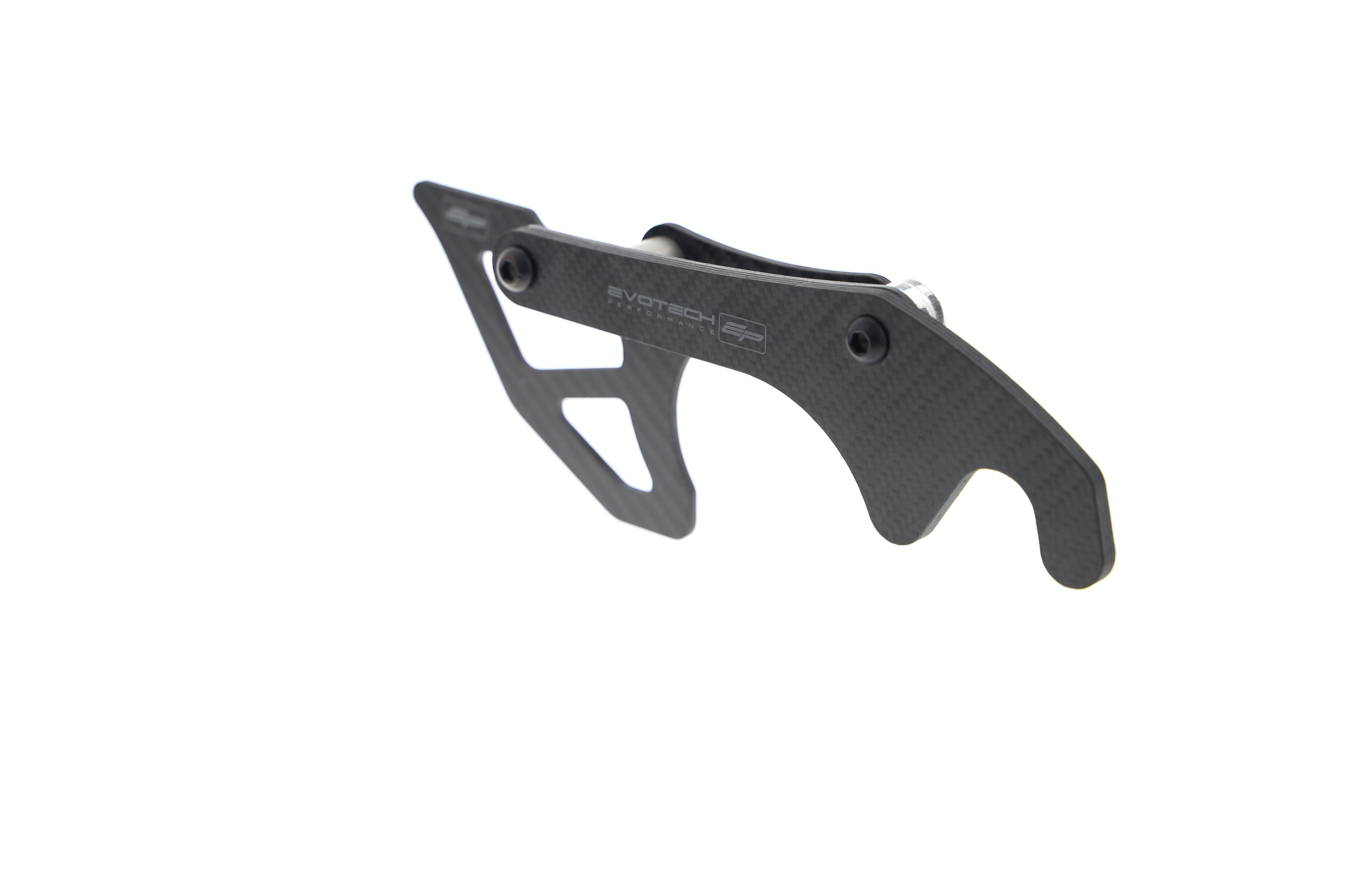 Evotech Carbon Fibre Toe Guard / GP Style Paddock Stand Plates - Yamaha YZF-R7 (2022 - 2025)