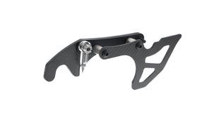 Evotech Carbon Fibre Toe Guard / GP Style Paddock Stand Plates - Yamaha YZF-R7 (2022 - 2025)