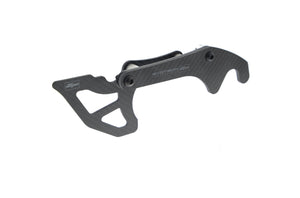 Evotech Carbon Fibre Toe Guard / GP Style Paddock Stand Plates - Yamaha YZF-R7 (2022 - 2025)