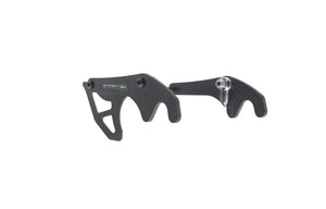 Evotech Carbon Fibre Toe Guard / GP Style Paddock Stand Plates - Yamaha MT-10 (2022+)
