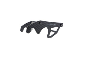 Evotech Carbon Fibre Toe Guard / GP Style Paddock Stand Plates - Yamaha MT-10 (2016 - 2021)