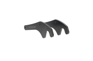 Evotech Carbon Fibre Paddock Stand Plates - Yamaha YZF-R7 (2022 - 2025)