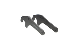Evotech Carbon Fibre Paddock Stand Plates - Yamaha YZF-R1 (2015-2019)