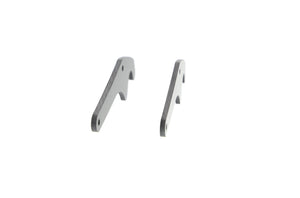 Evotech Carbon Fibre Paddock Stand Plates - Yamaha YZF-R6 (2017+)