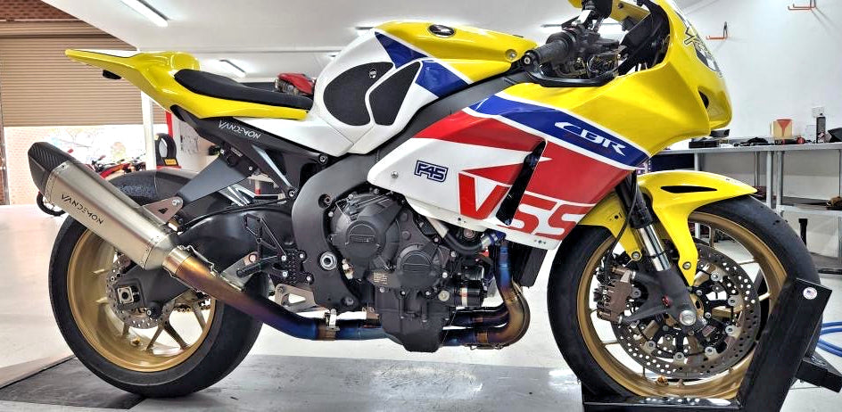 Honda CBR1000RR & SP/SP2 Vandemon Titanium Exhaust System 2017-20