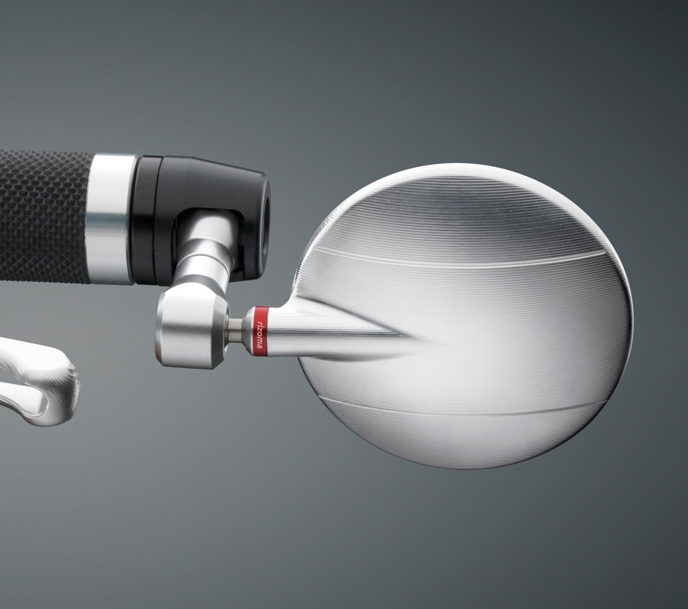 Rizoma Spy R Bar End 80mm Mirror - Silver