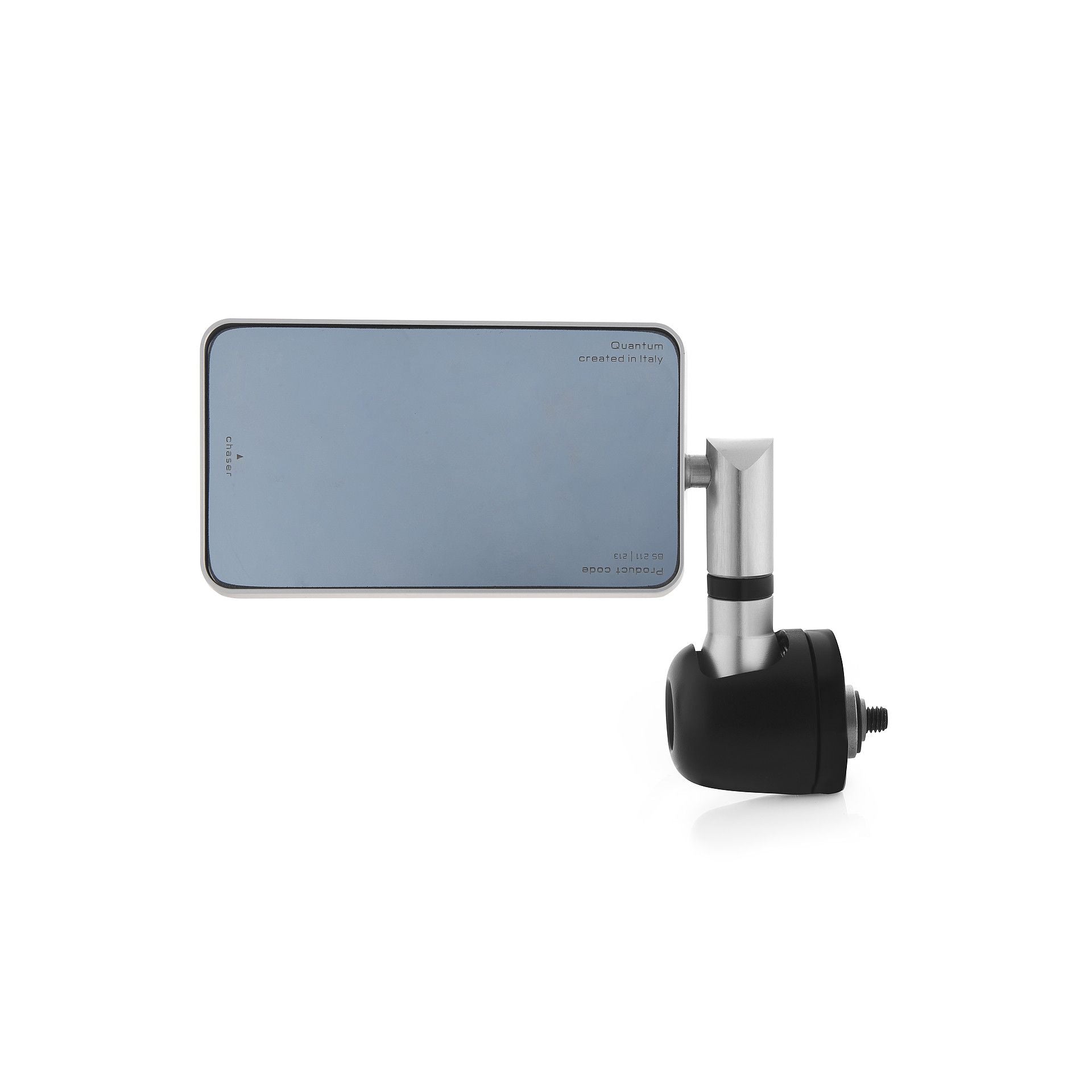 Rizoma Quantum End Left/Right Mirror - Silver