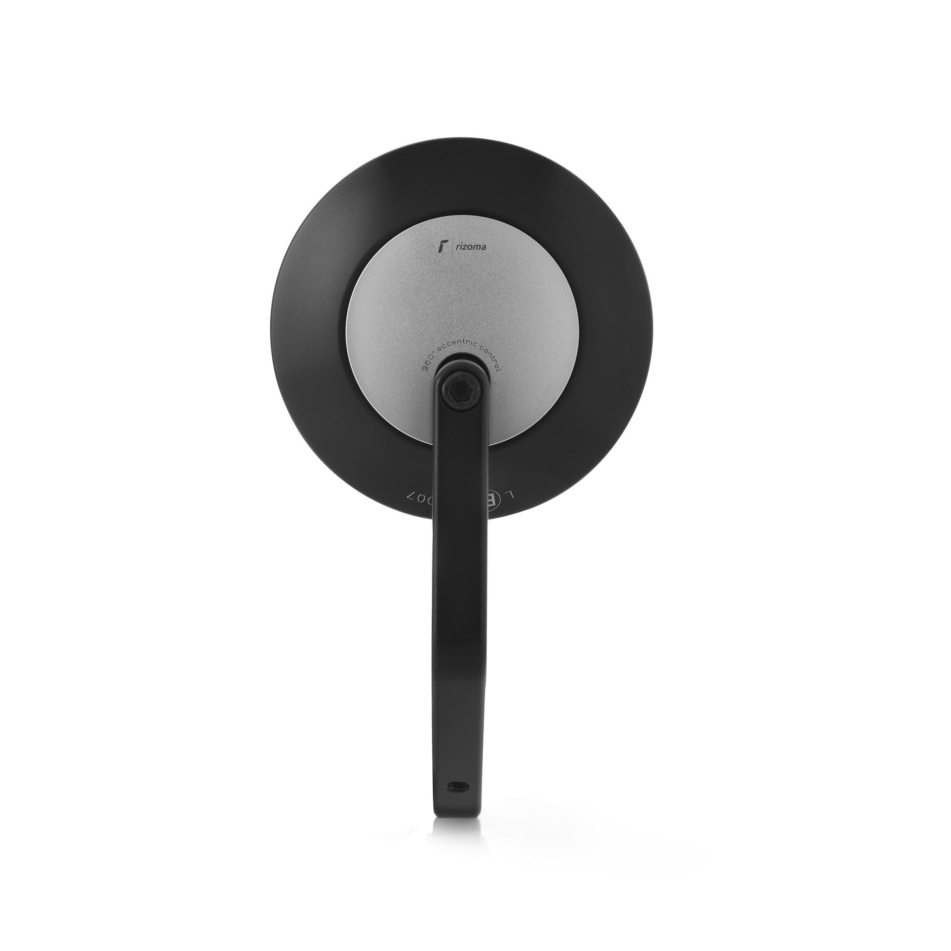 Rizoma Eccentrico Bar End Mirror - Silver