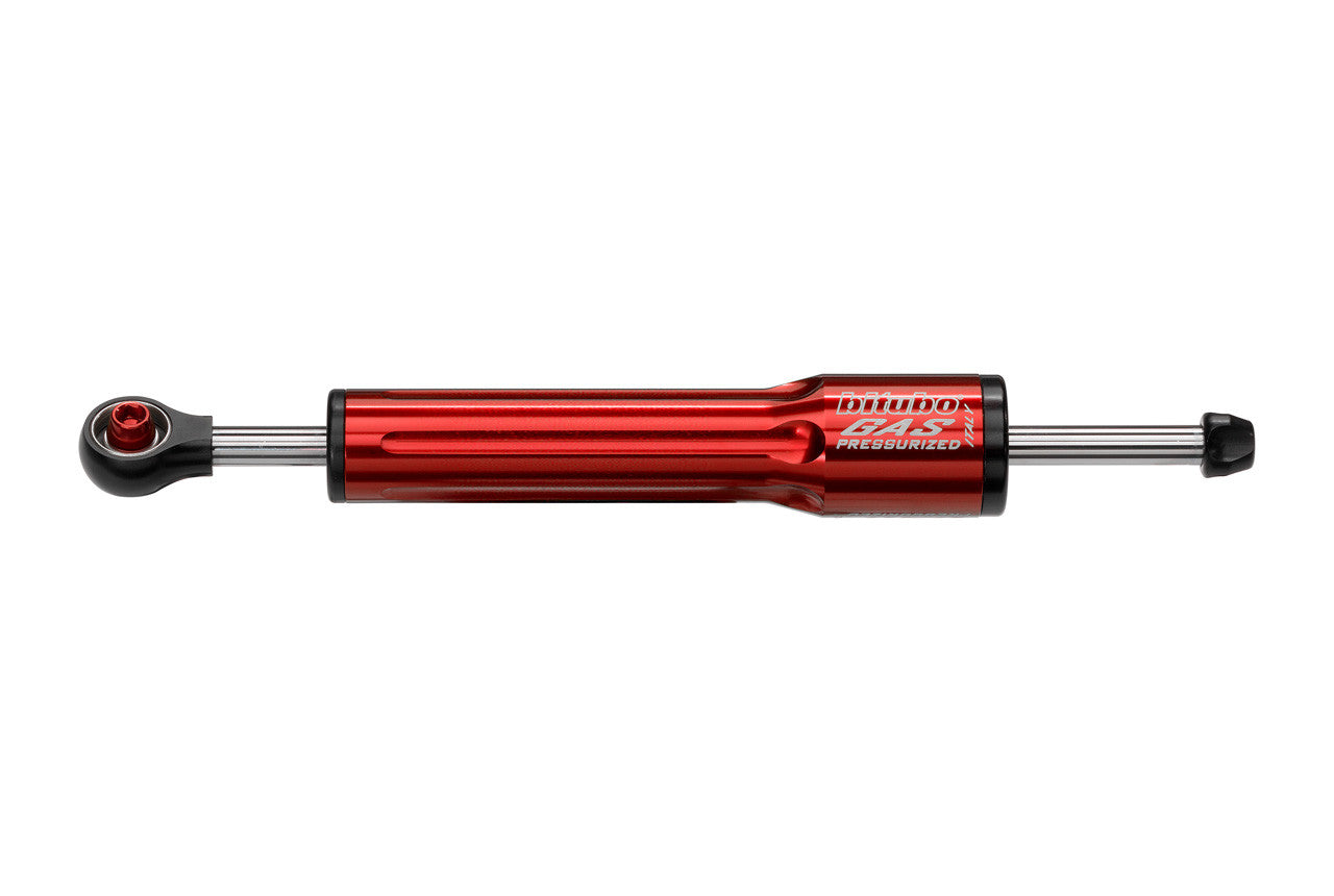 Bitubo Steering Damper Kit (KITL) - Red - Side Mounting
