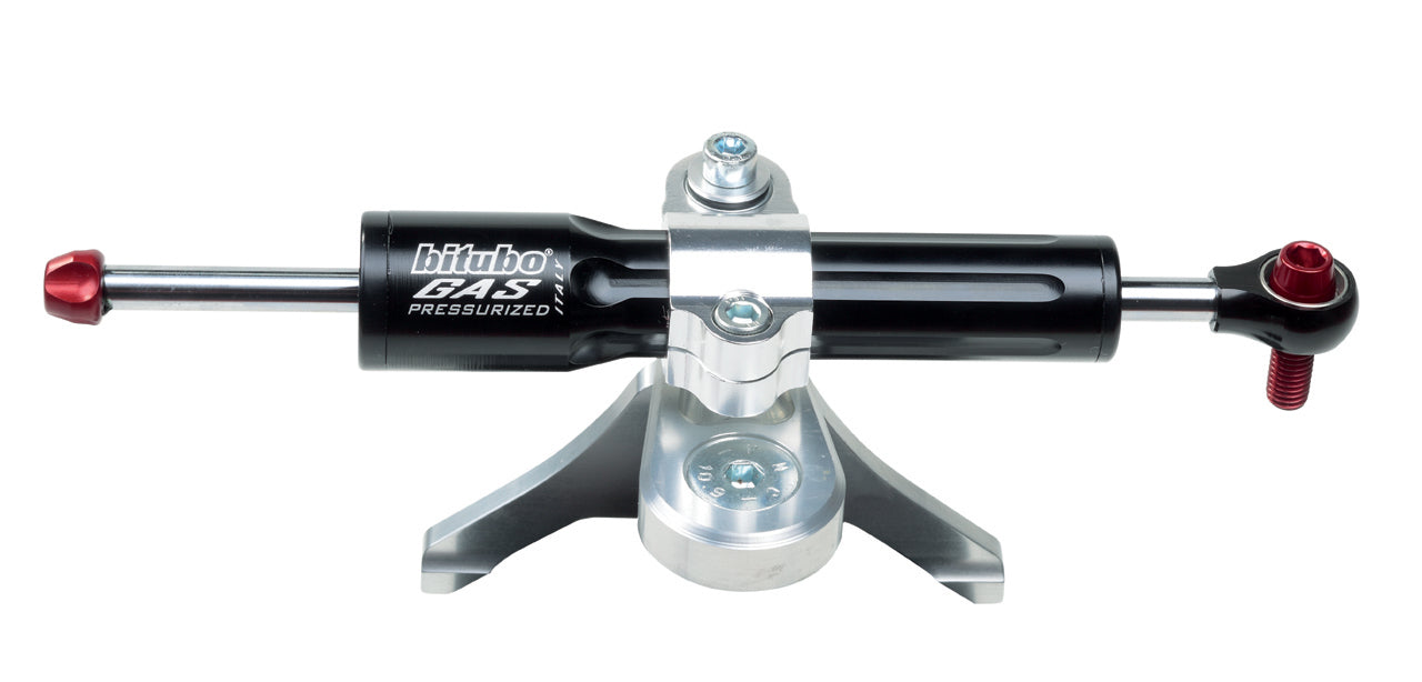 Bitubo Steering Damper Kit (KITL) - Black - Side Mounting