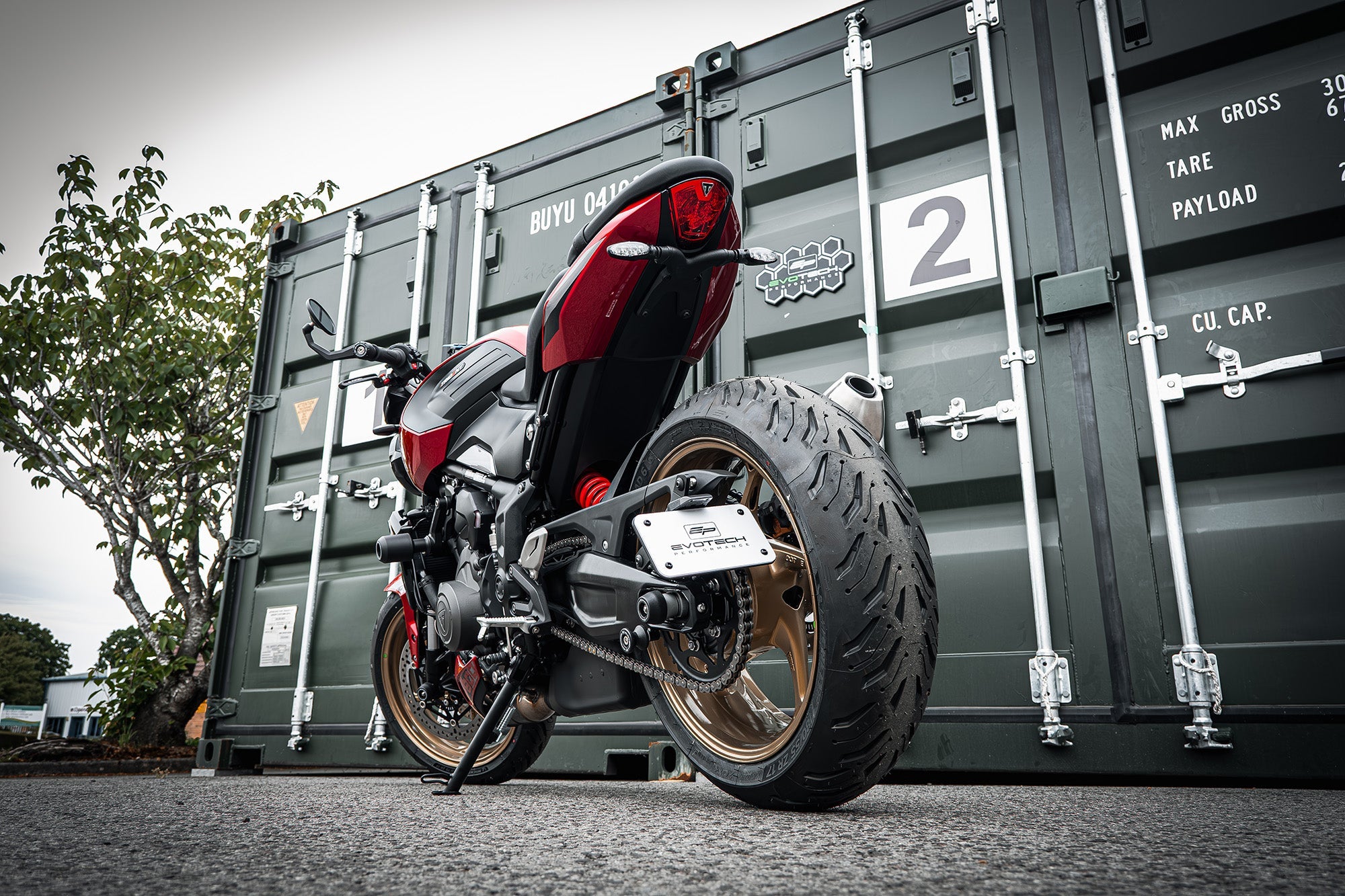 Triumph Trident 800 (2026+) Swingarm Mounted Tail Tidy