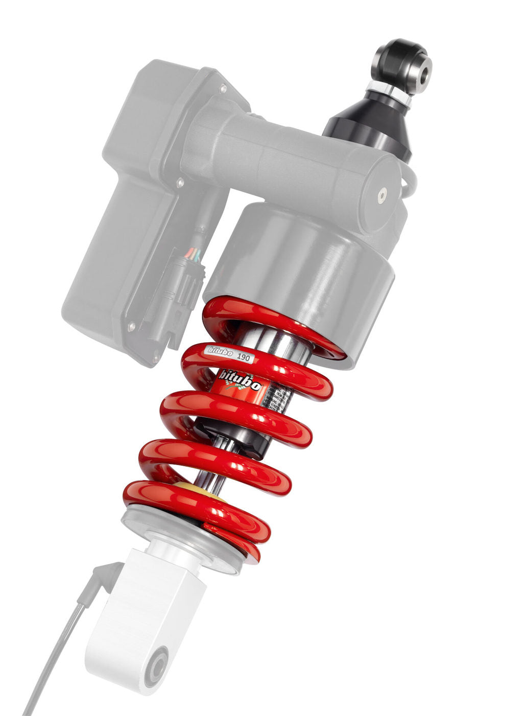 VXE91 - Rear Mono Shock - Red Spring