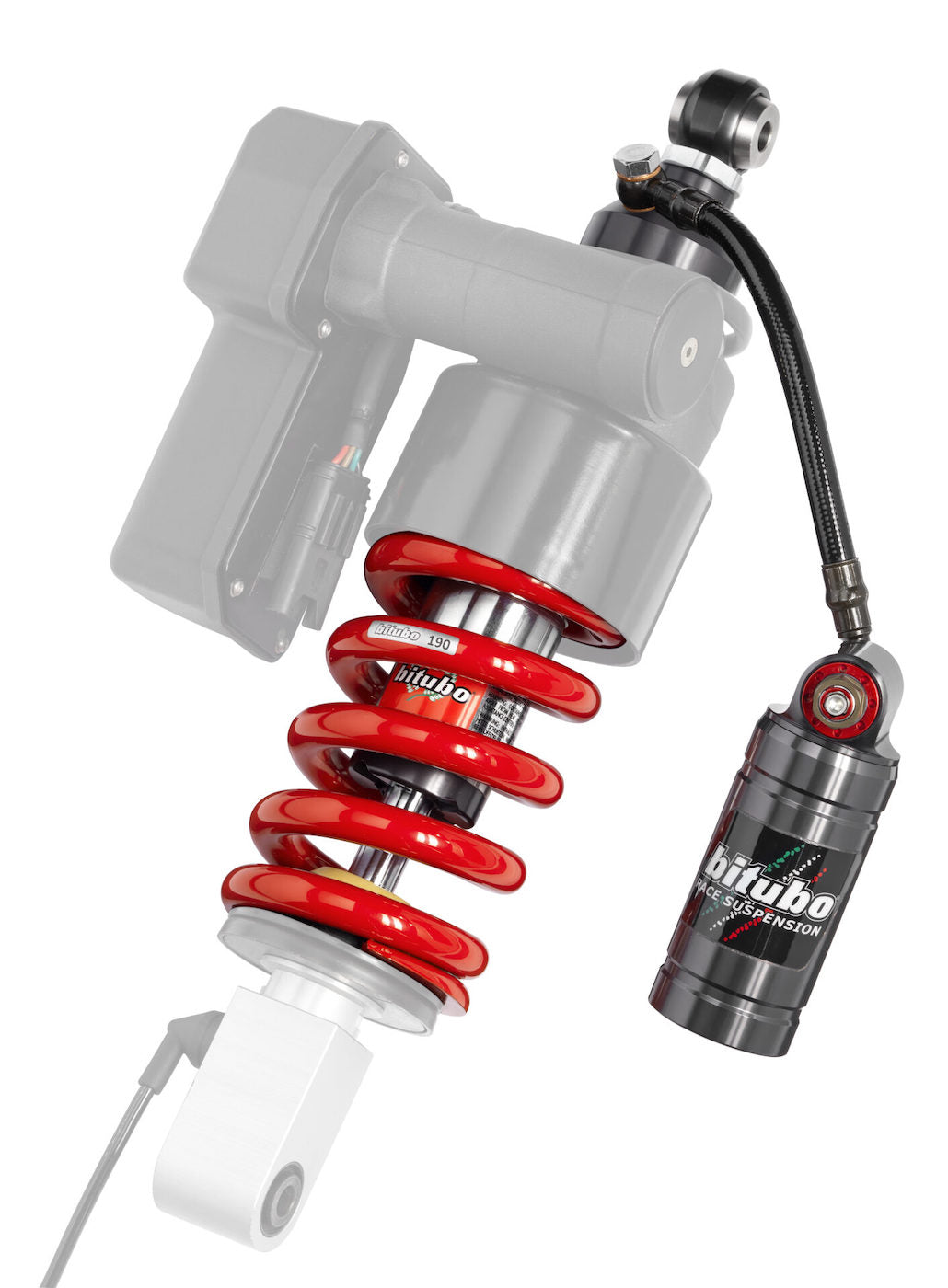 VXU91 - Rear Mono Shock - Red Spring