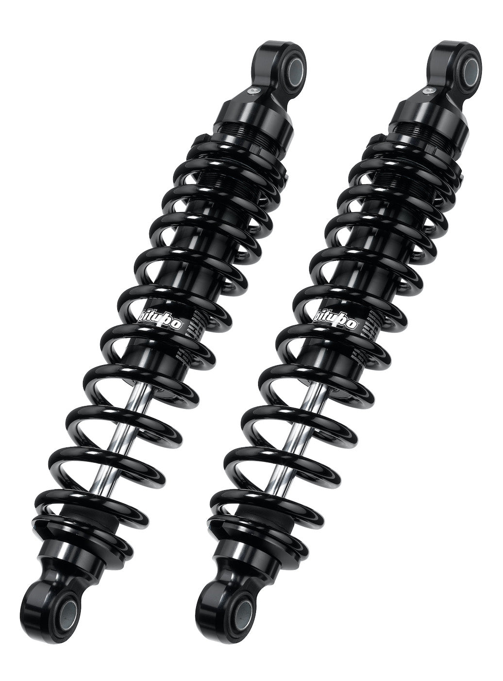 WMB02V2 - Rear Twin Shocks - Black Spring