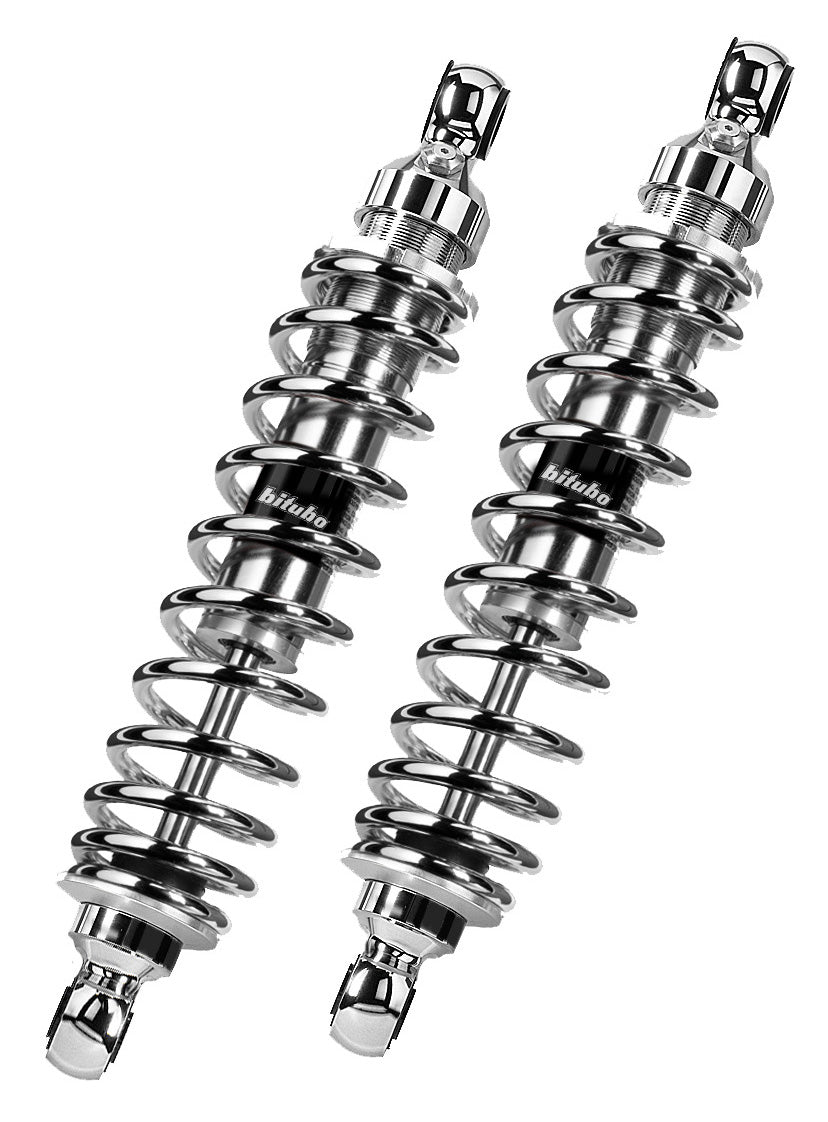 WMB03 - Rear Twin Shocks - Chrome Spring