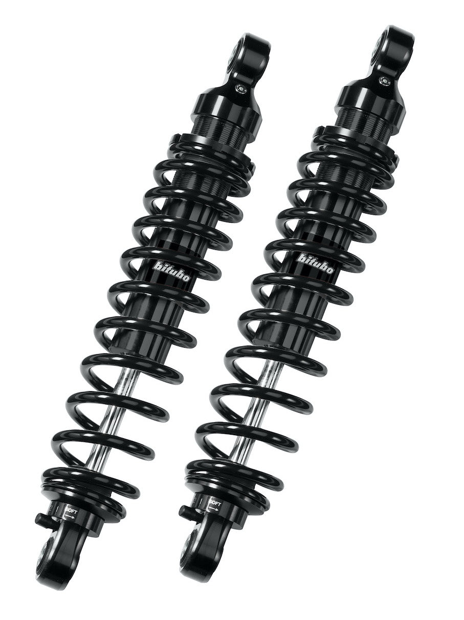WME02V2 - Rear Twin Shocks - Black Spring