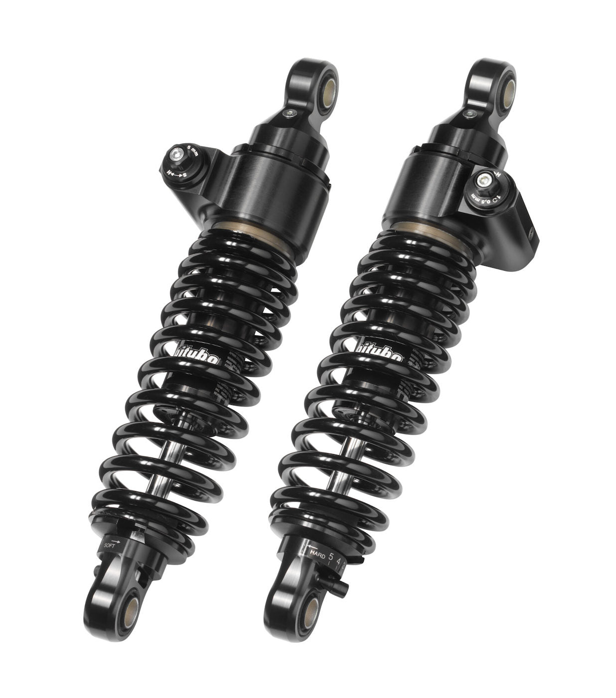 WMEA2V2 - Rear Twin Shocks - Black Spring