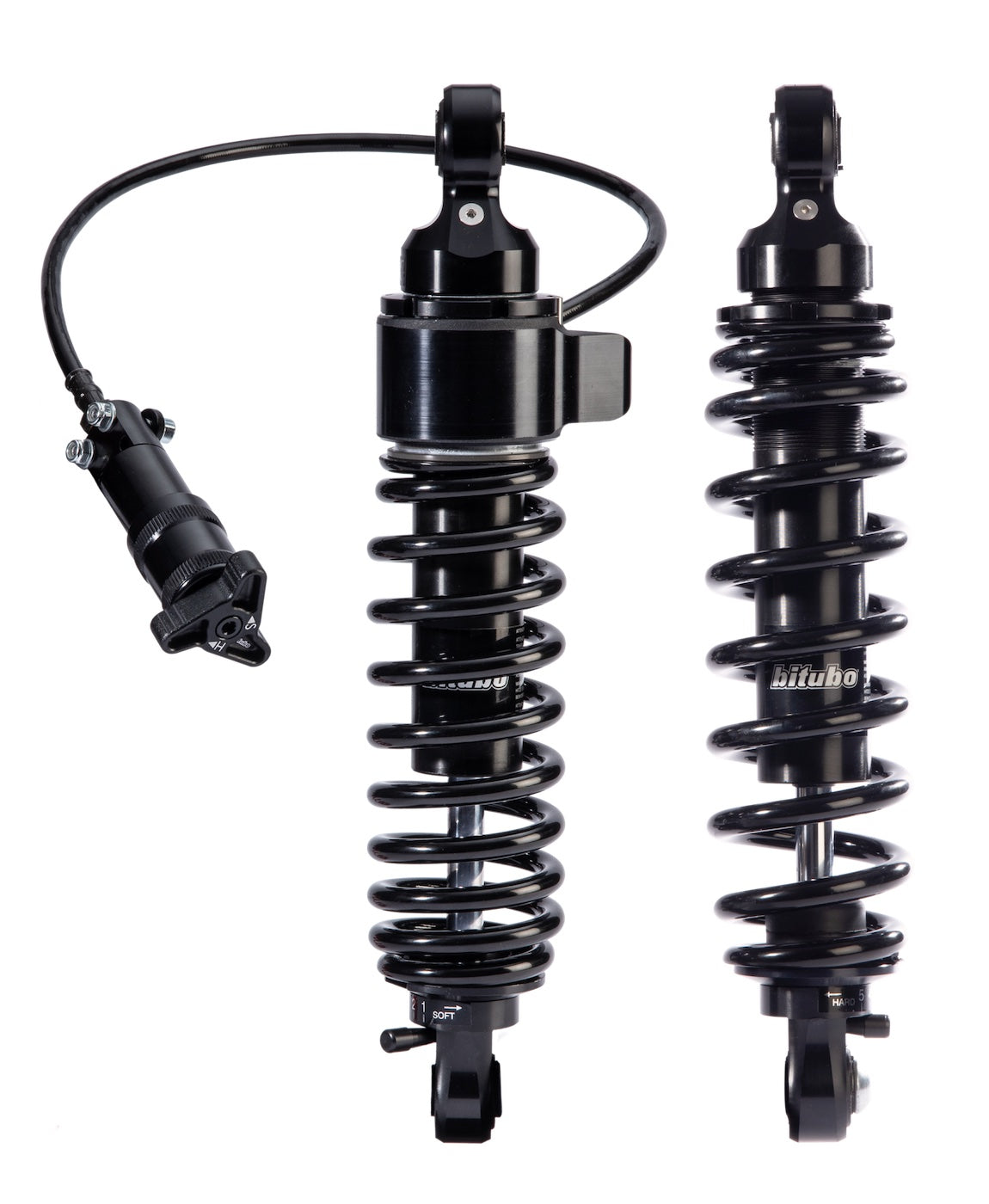 WME22V3 - Rear Twin Shocks - Black Spring