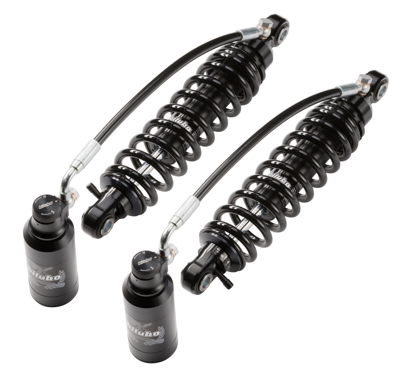 WMM02V2 - Rear Twin Shocks - Black Spring