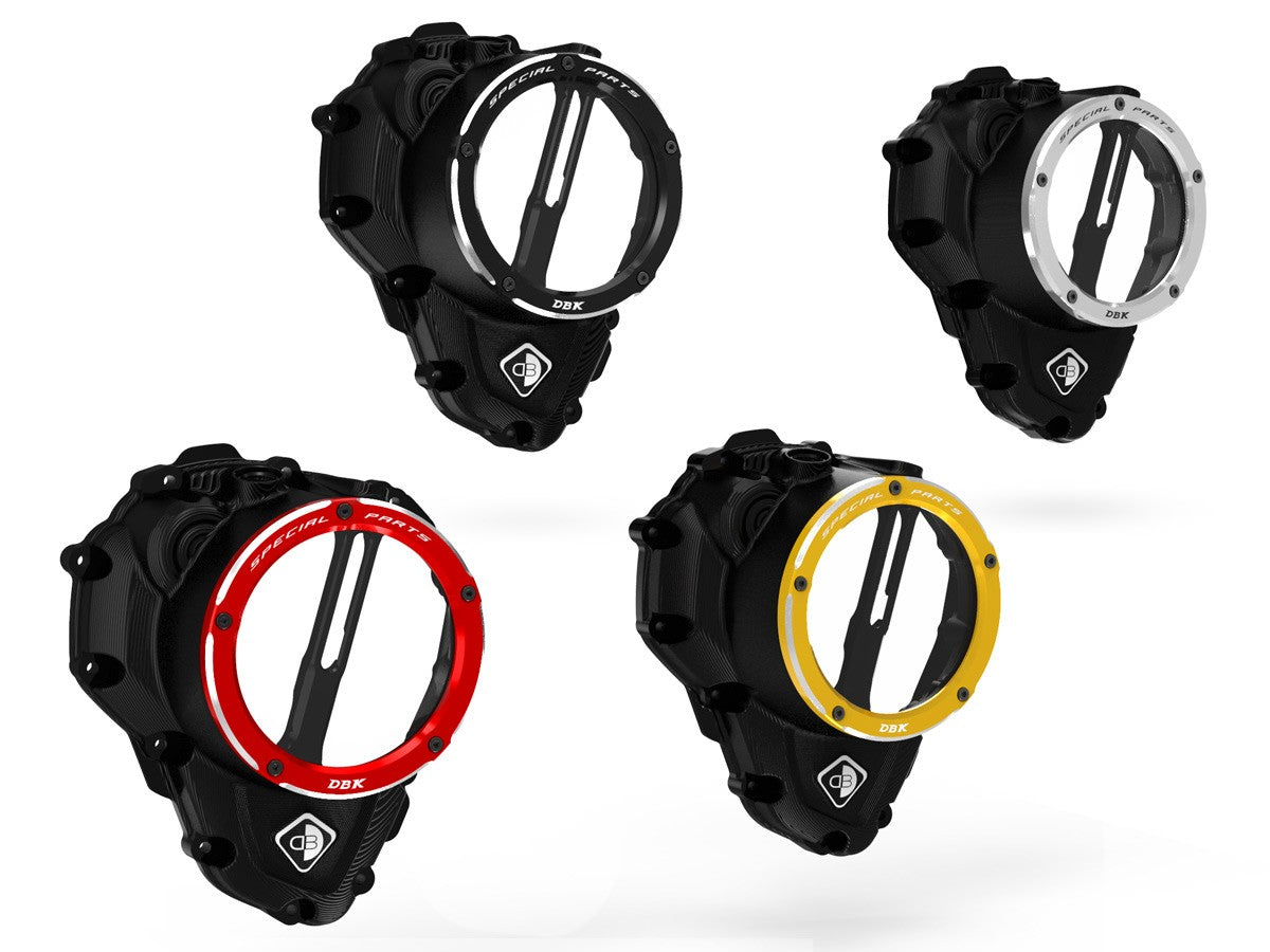 CCDV11 - TRIUMPH CLEAR CLUTCH COVER OIL BATH 3D-EVO