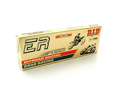 DID #415 ER Racing Chain 100L RJ - Clip GOLD&GOLD